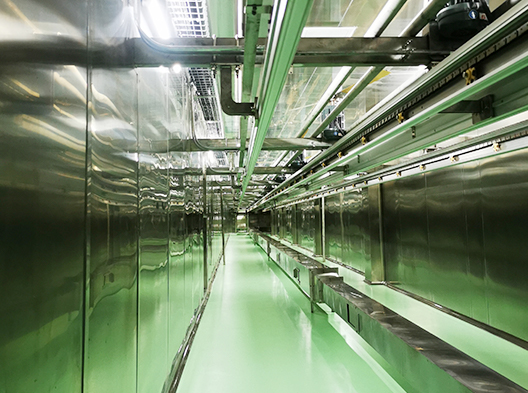 食品罐裝車(chē)間(jiān)